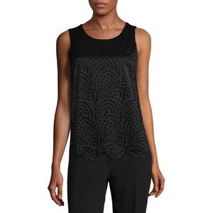 Worthington Black lace tank